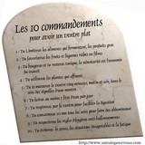 les 10 commandements du ventre plat uncoinpourvous.com
